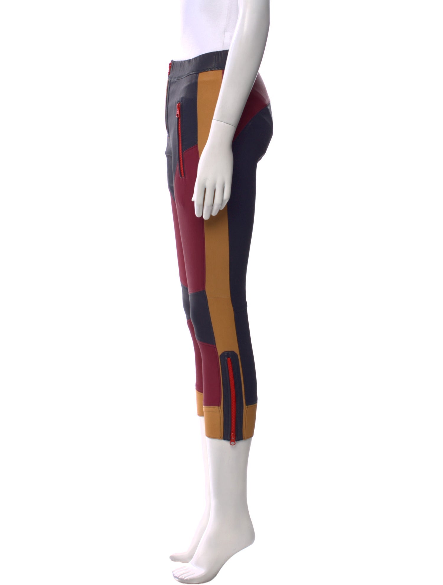 Isabel Marant Lambskin Skinny Leg Pants