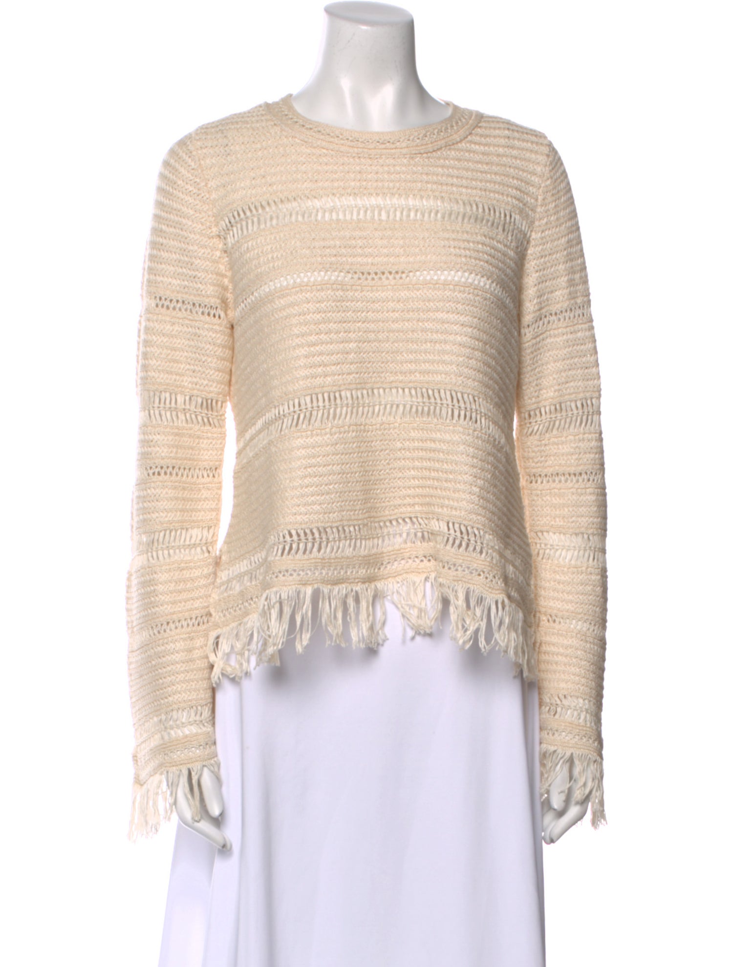 Isabel Marant Striped Scoop Neck Sweater