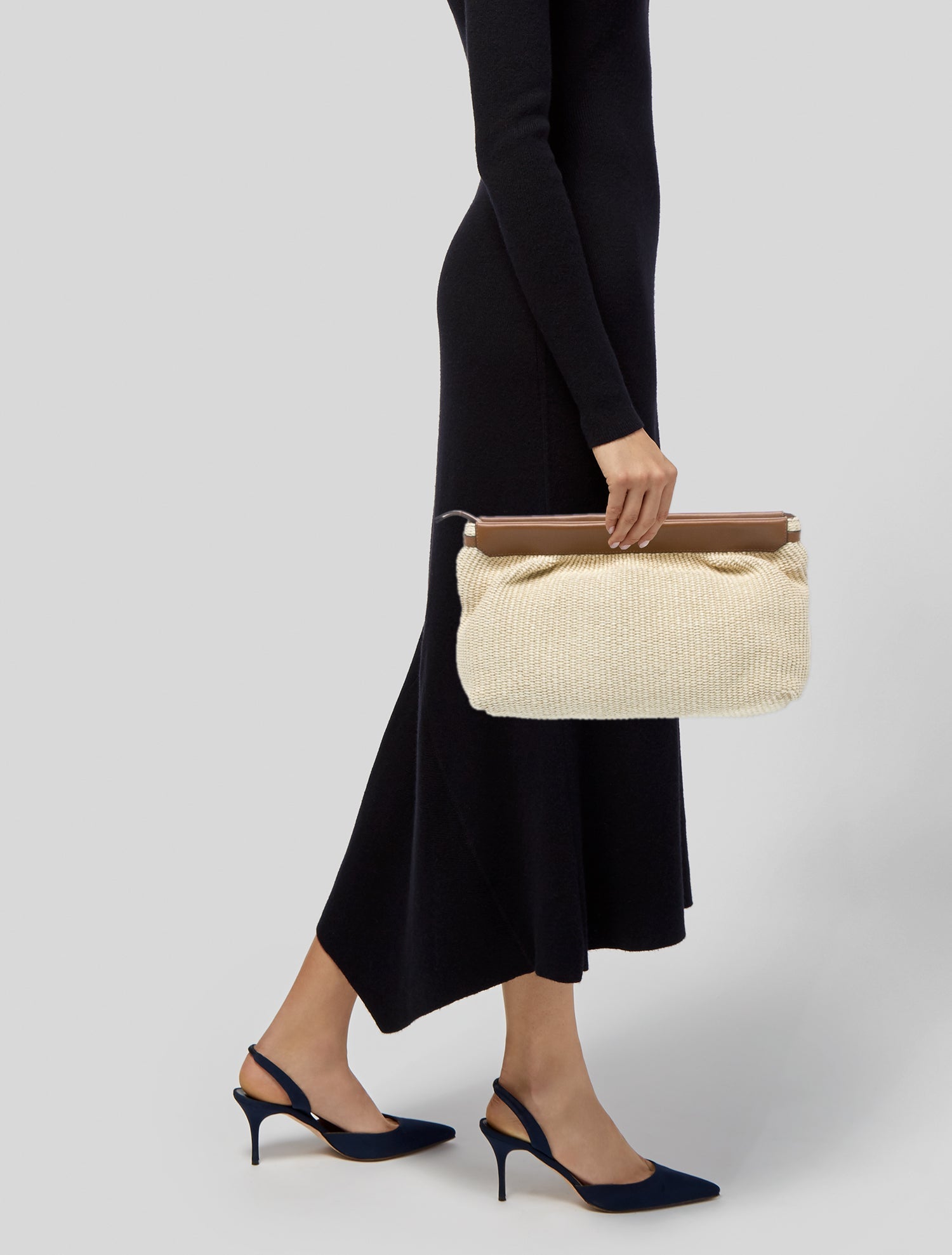 Isabel Marant Raffia Clutch