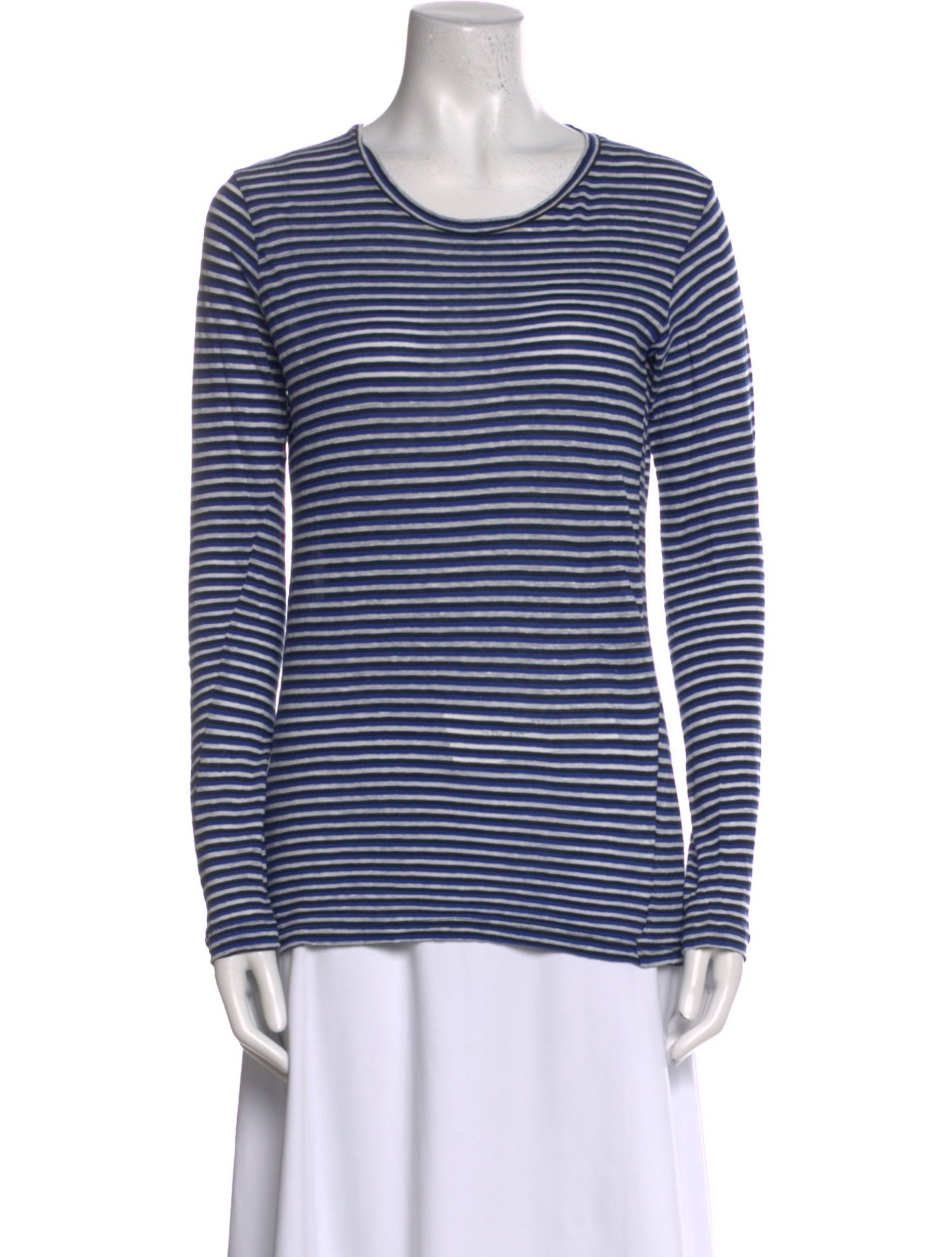 Isabel Marant Linen Striped T-Shirt