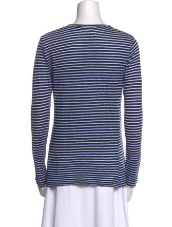 Isabel Marant Linen Striped T-Shirt