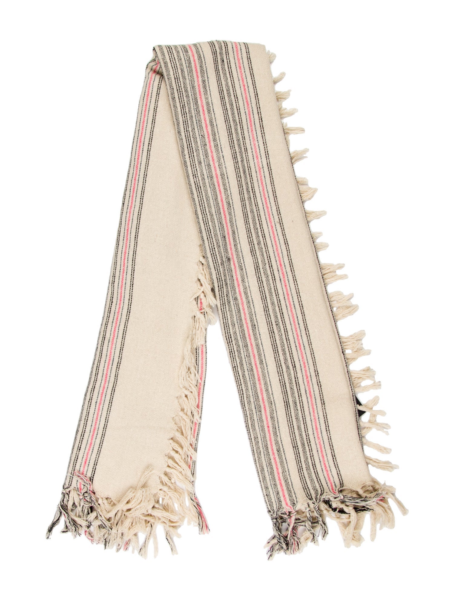 Isabel Marant Silk Striped Scarf