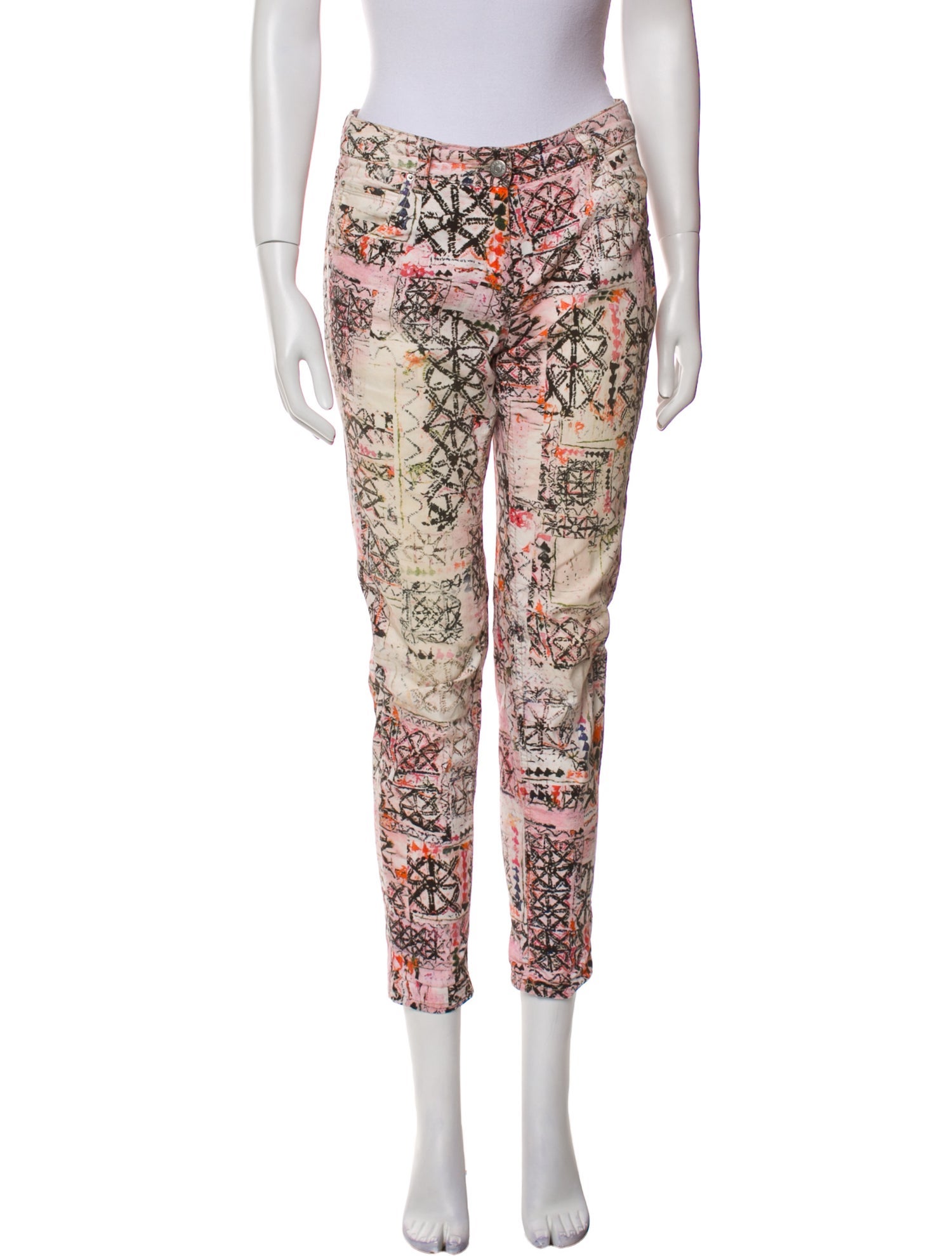 Isabel Marant Printed Skinny Leg Pants
