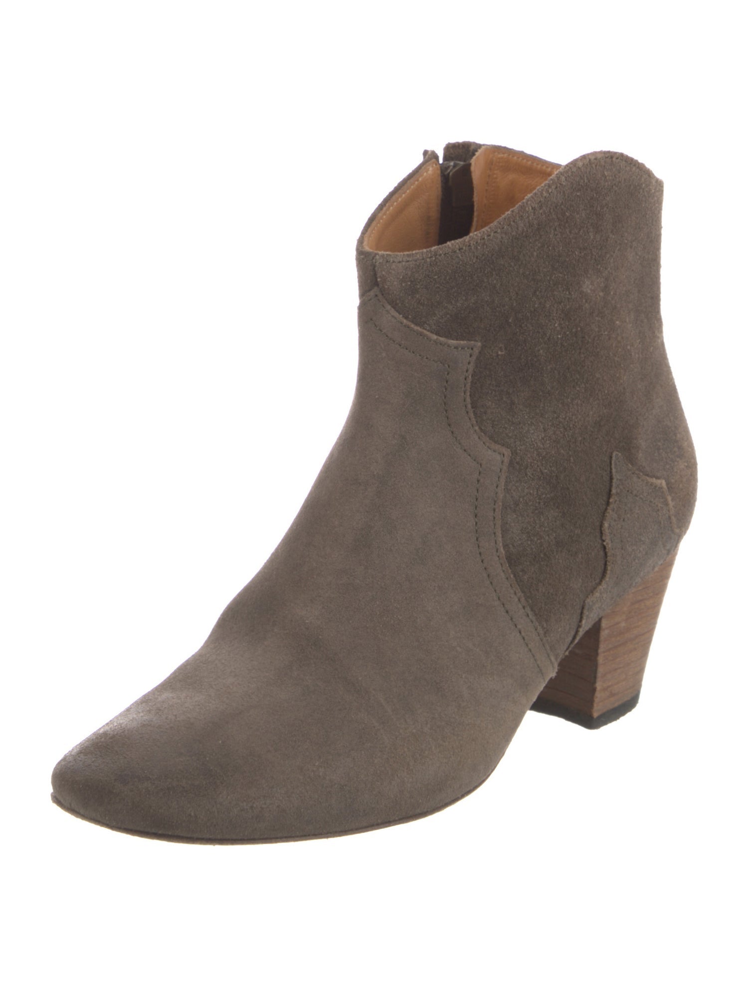 Isabel Marant Suede Western Boots