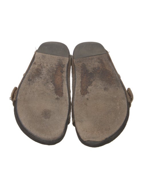 Isabel Marant Suede Printed Slides