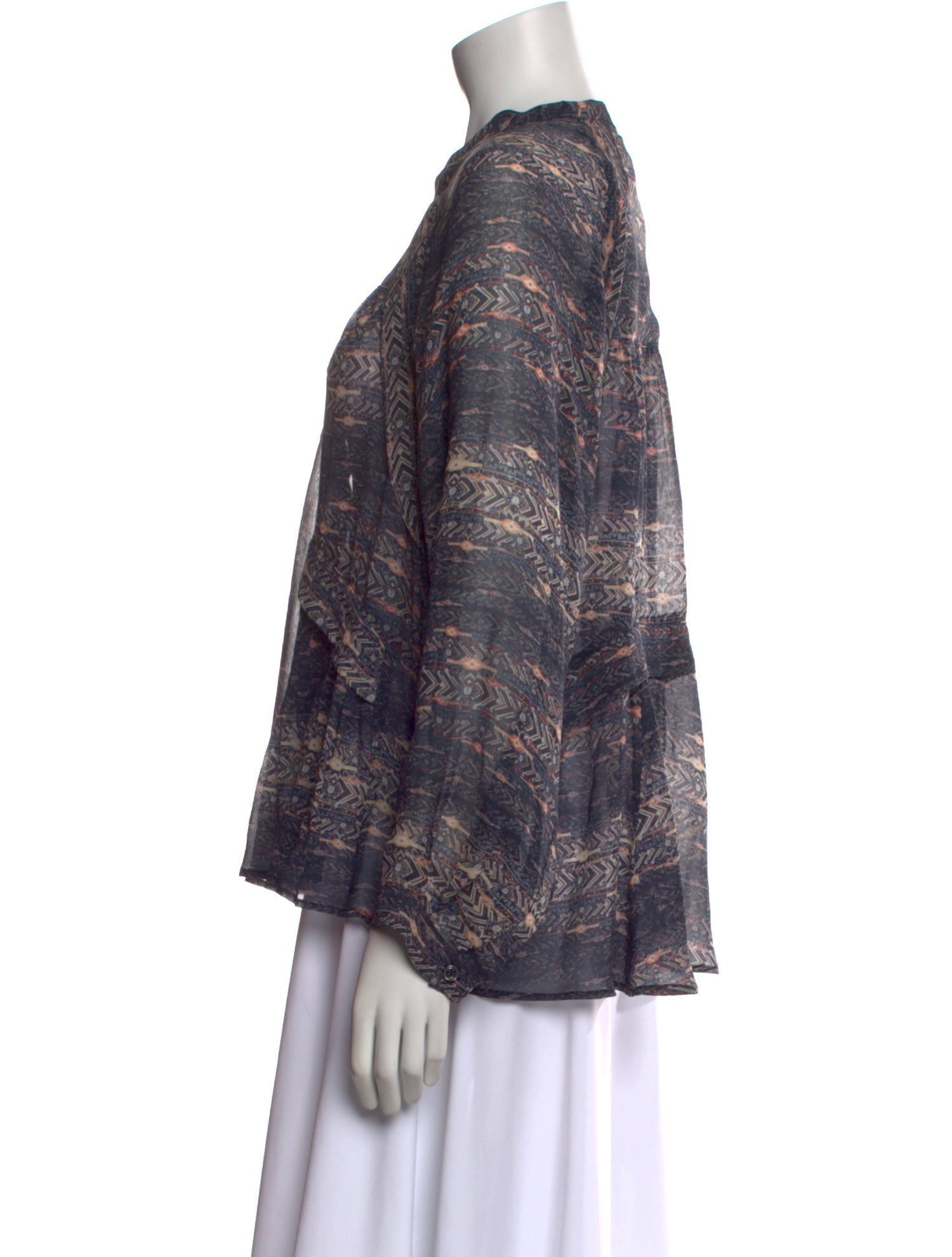 Isabel Marant Silk Printed Blouse