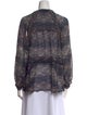 Isabel Marant Silk Printed Blouse
