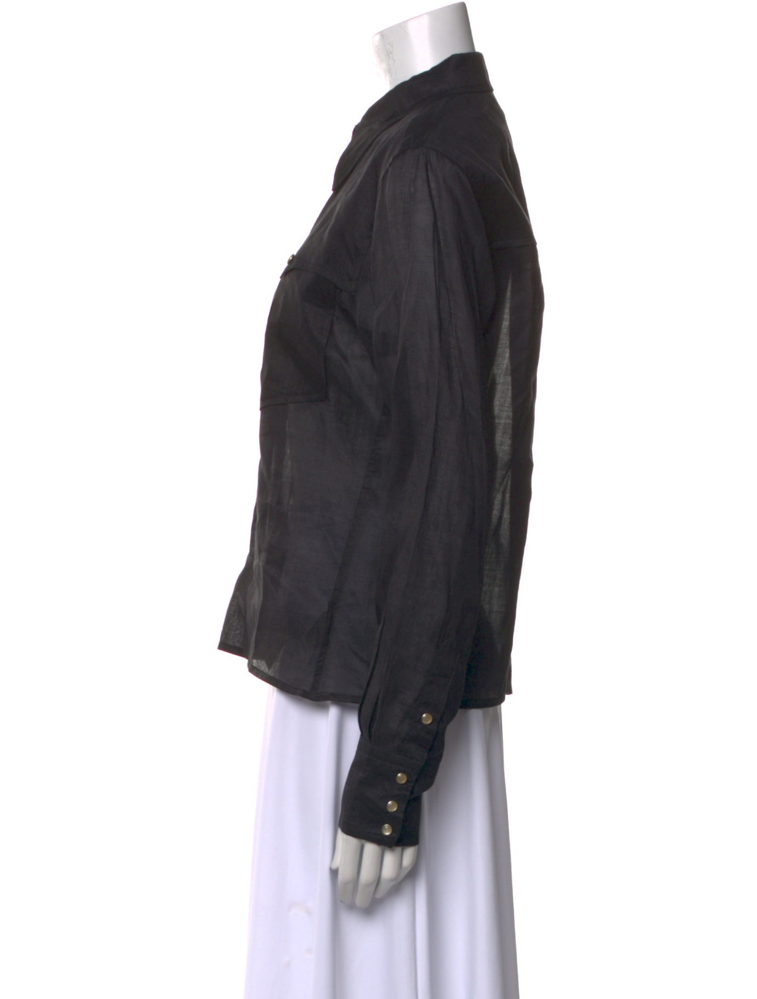 Isabel Marant Long Sleeve Button-Up Top