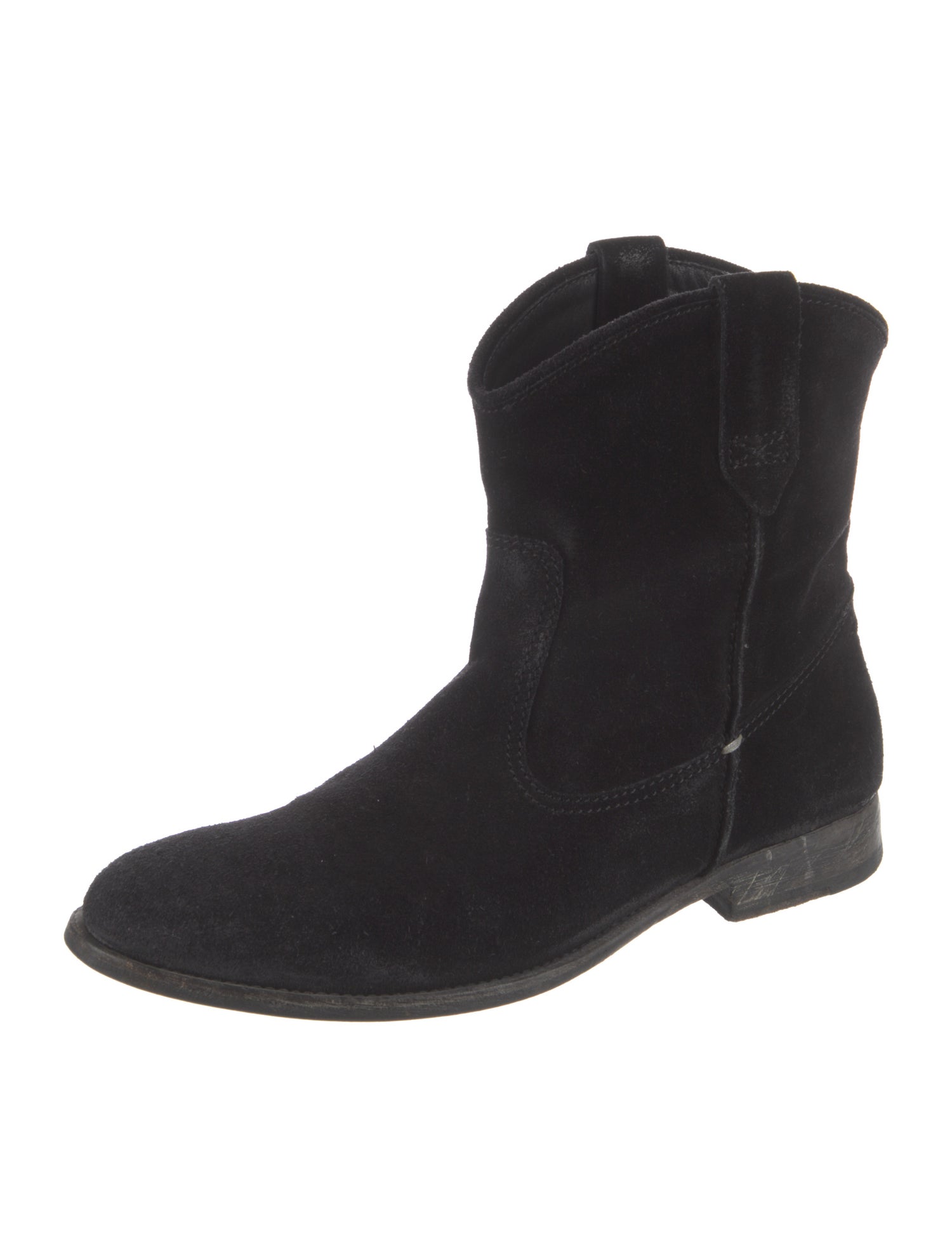 Isabel Marant Suede Western Boots