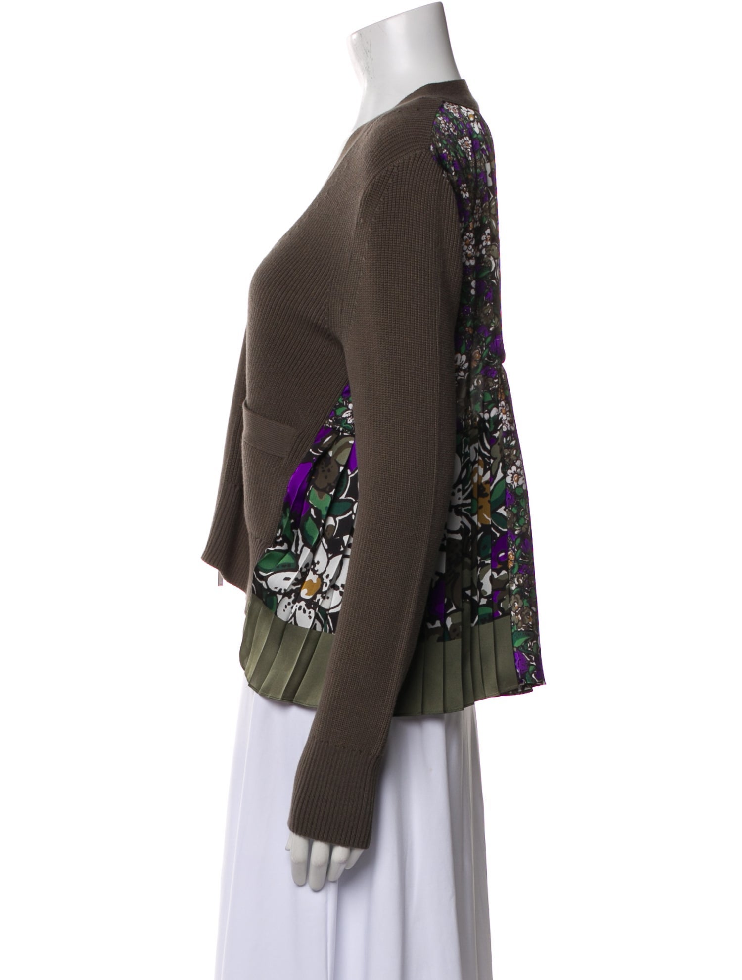 Sacai V-Neck Sweater