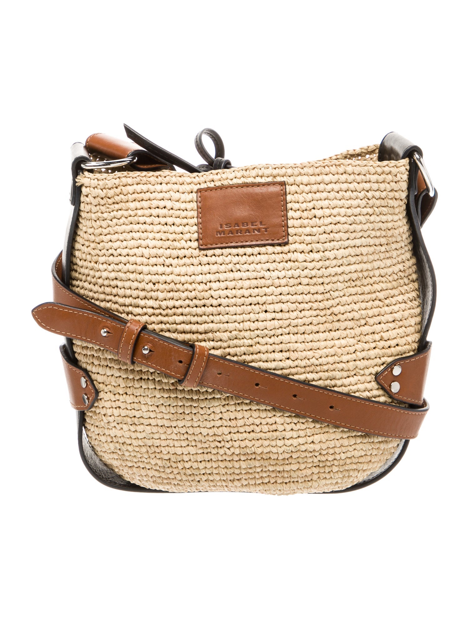 Isabel Marant Raffia Crossbody Bag