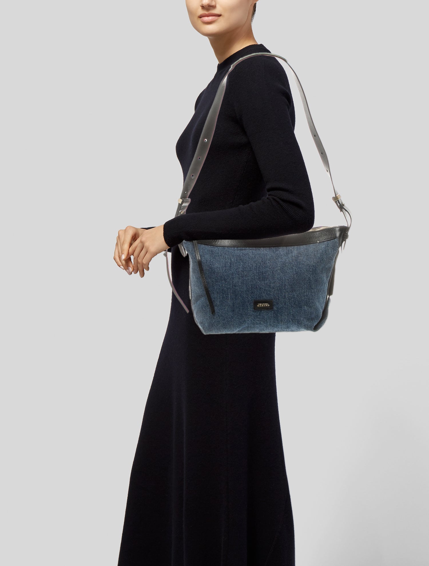 Isabel Marant Denim Messenger Bag