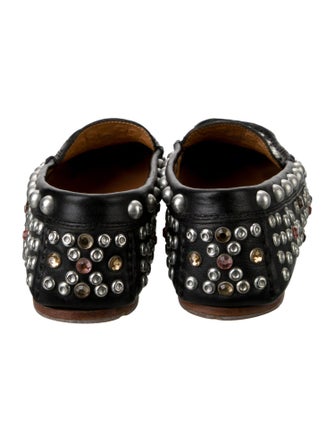 Isabel Marant Leather Patterned Loafers