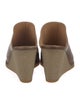 Isabel Marant Leather Colorblock Pattern Mules