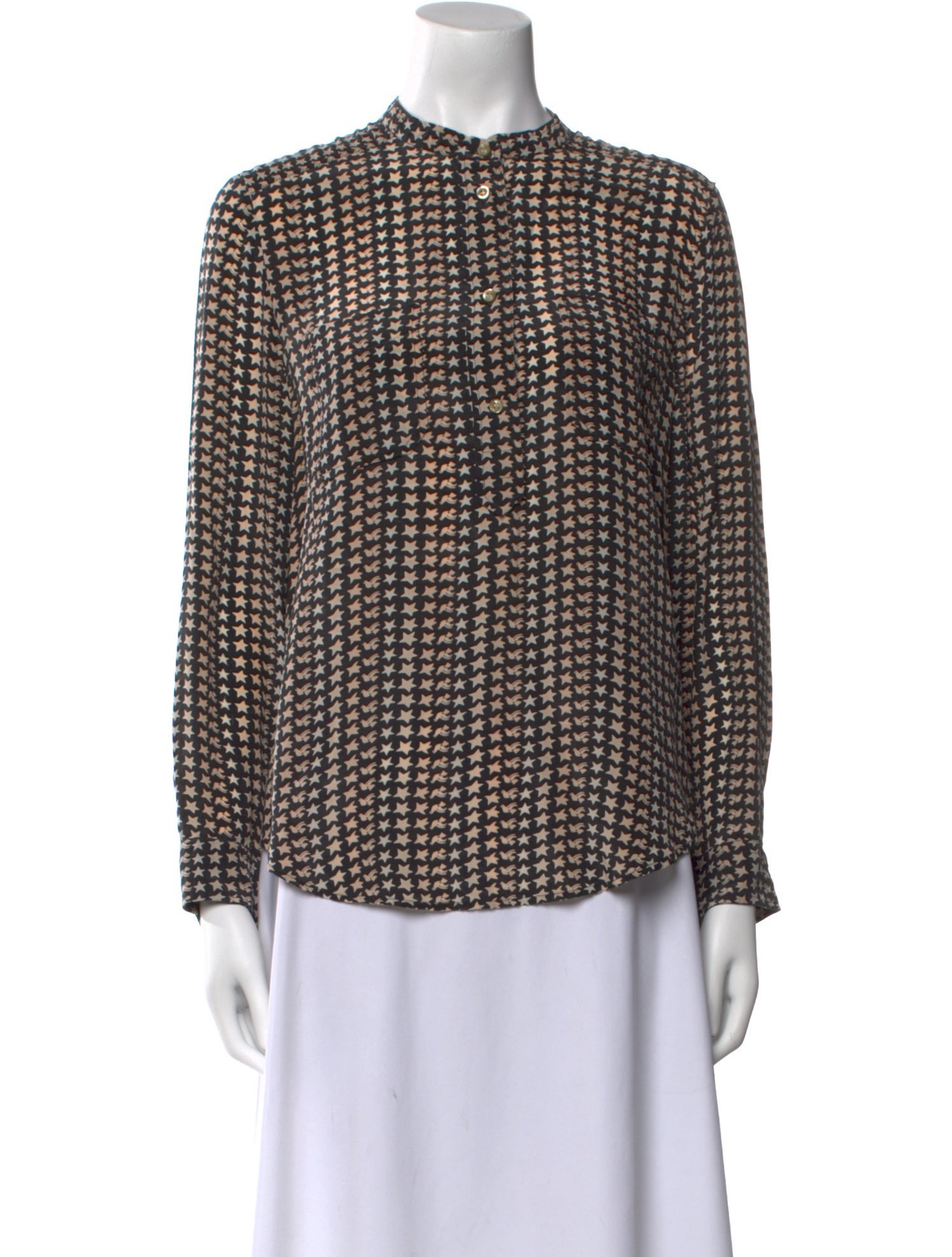 Isabel Marant Silk Printed Blouse
