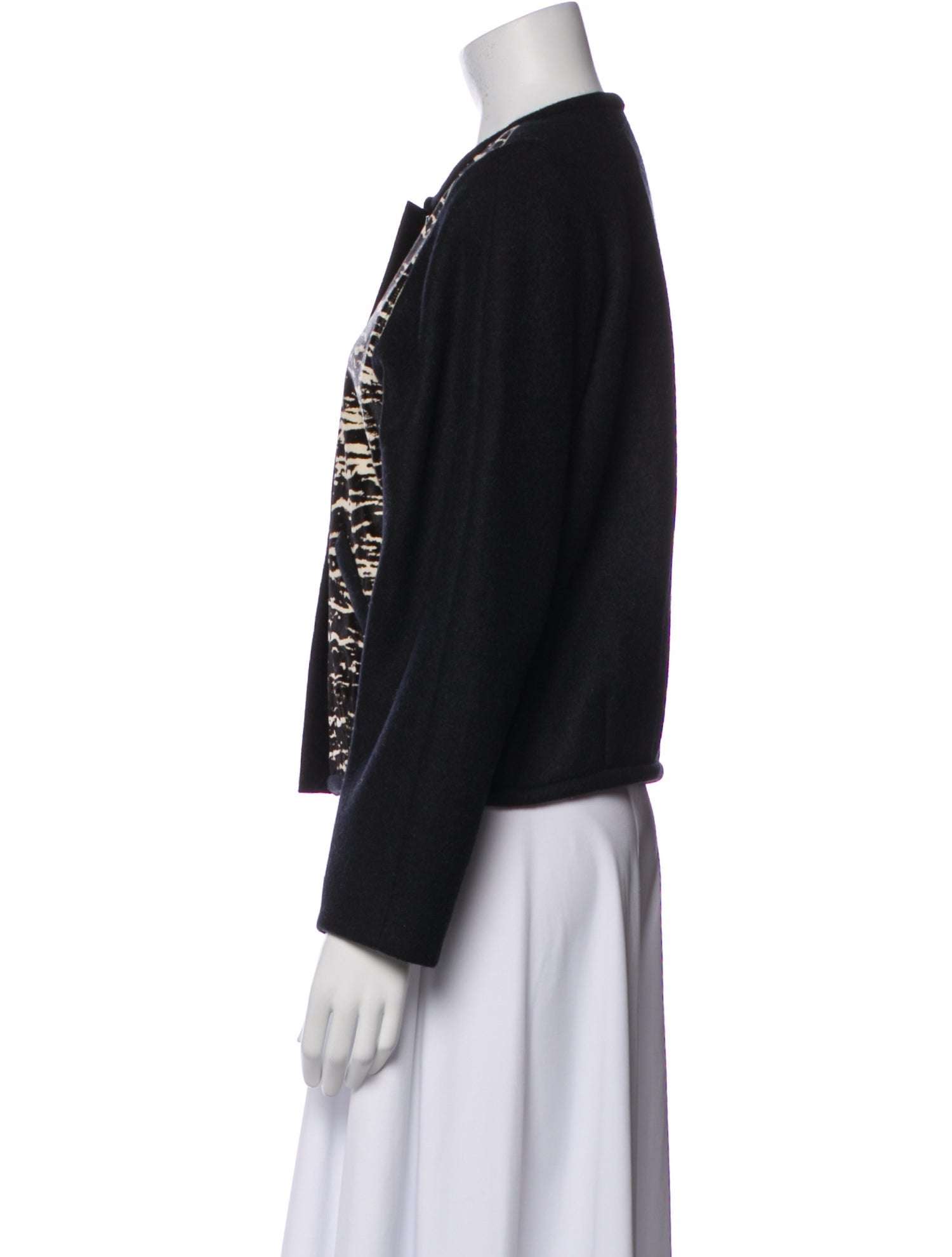 Isabel Marant Merino Wool Printed Evening Jacket