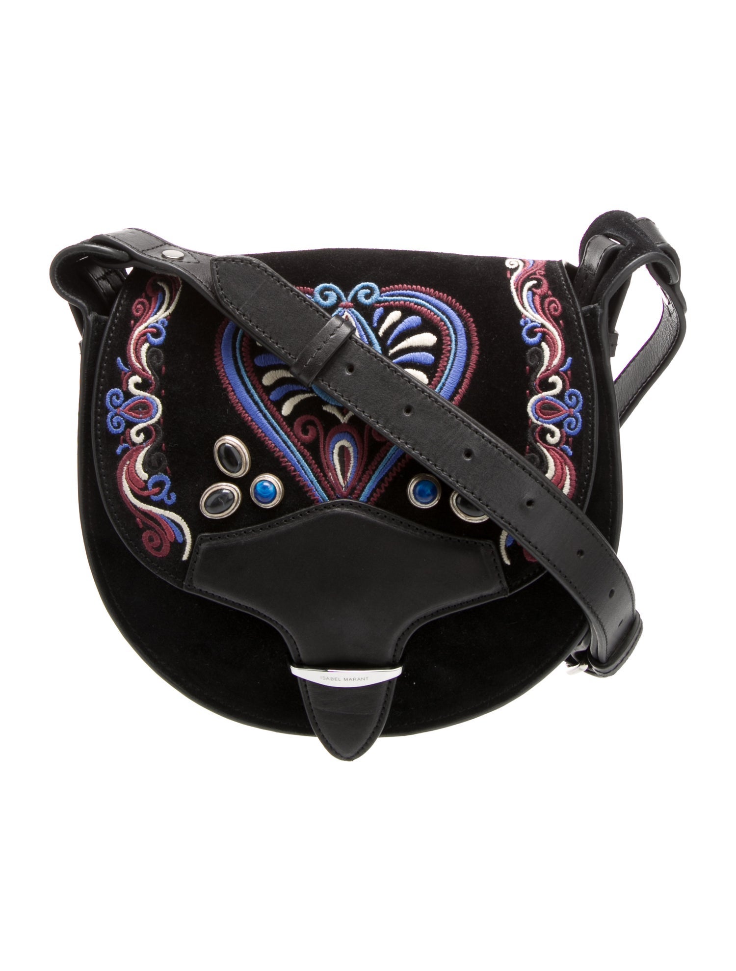 Isabel Marant Suede Messenger Bag