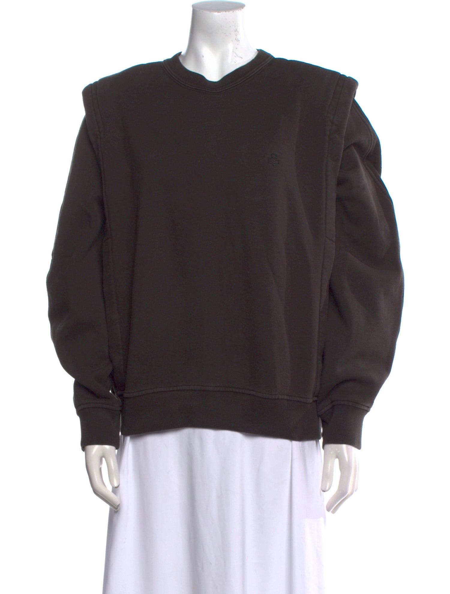 Isabel Marant Crew Neck Long Sleeve Sweatshirt