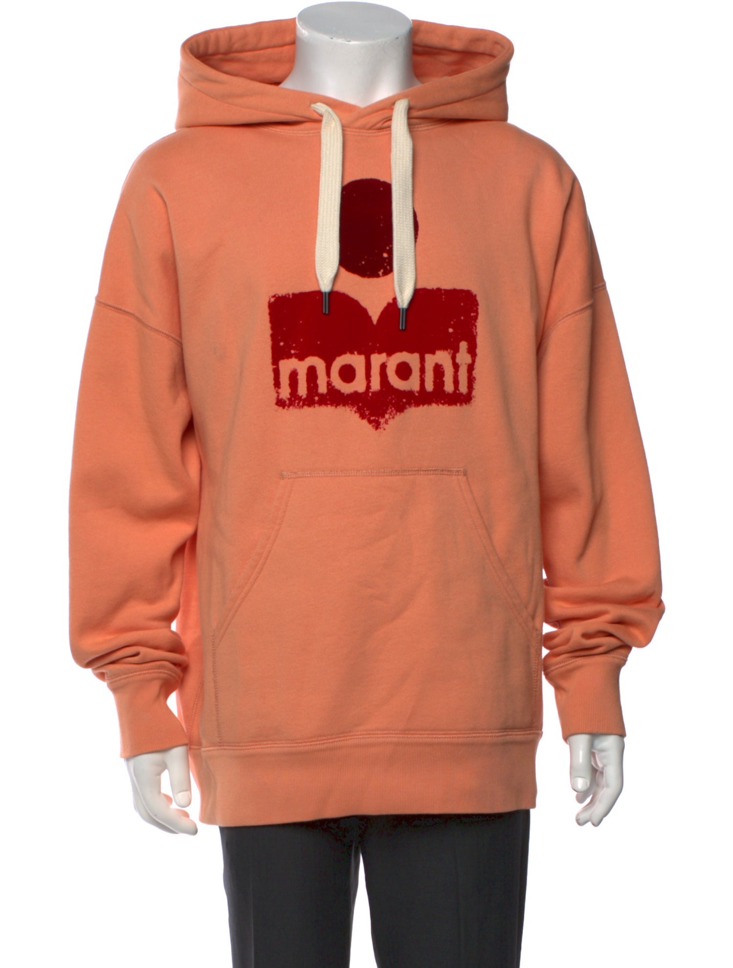 Isabel Marant Graphic Print Crew Neck Hoodie