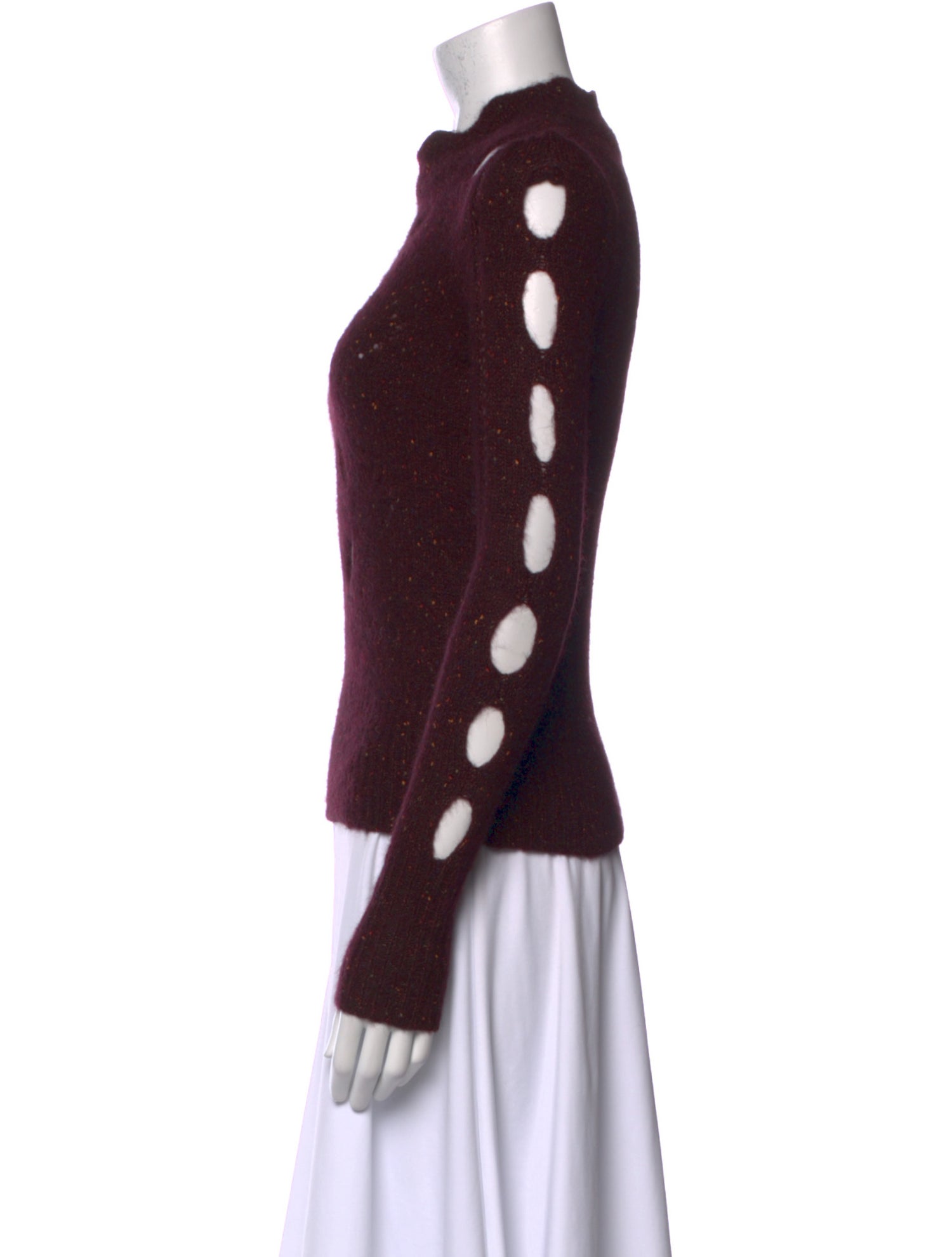 Isabel Marant Alpaca Mock Neck Sweater