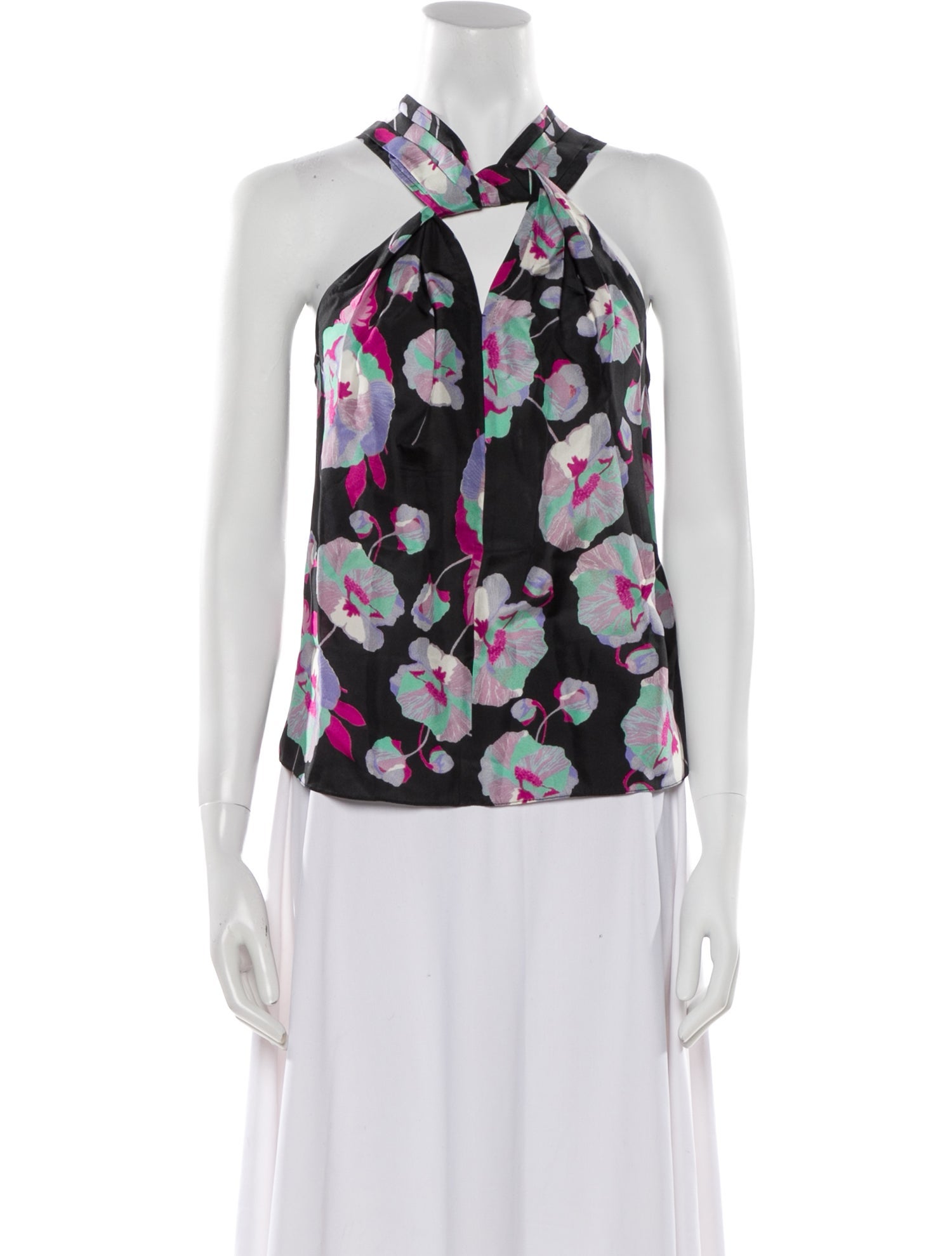 Isabel Marant Silk Floral Print Blouse w/ Tags