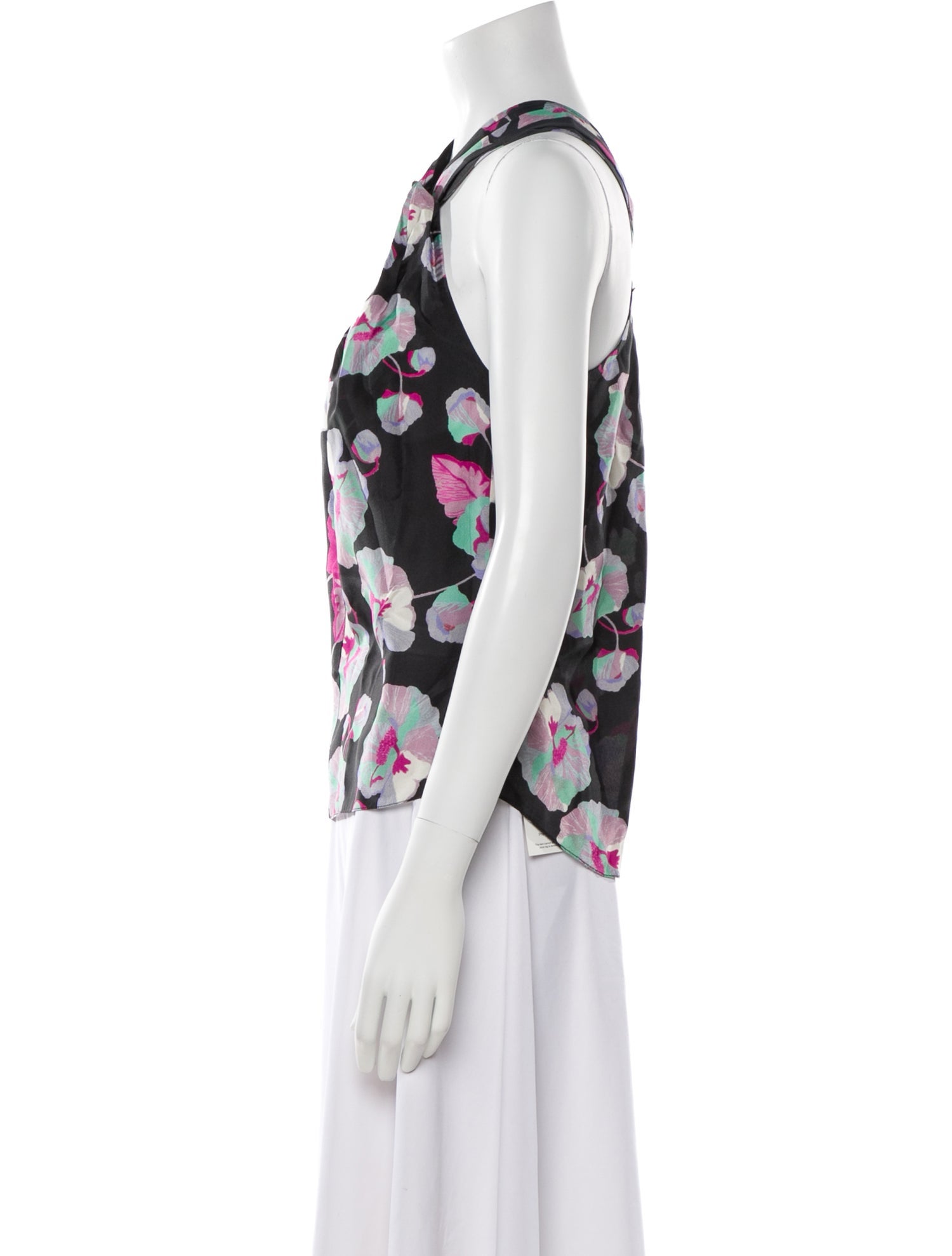 Isabel Marant Silk Floral Print Blouse w/ Tags