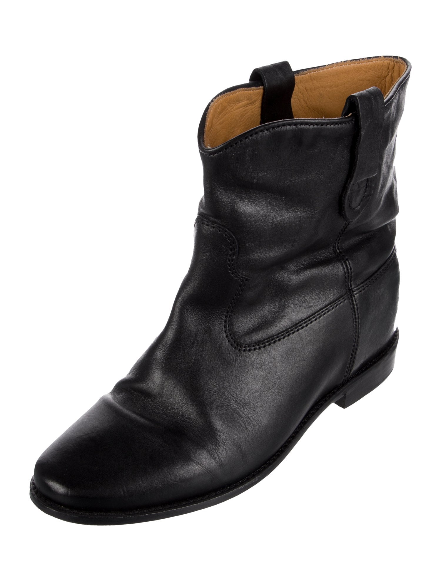 Isabel Marant Leather Moto Boots
