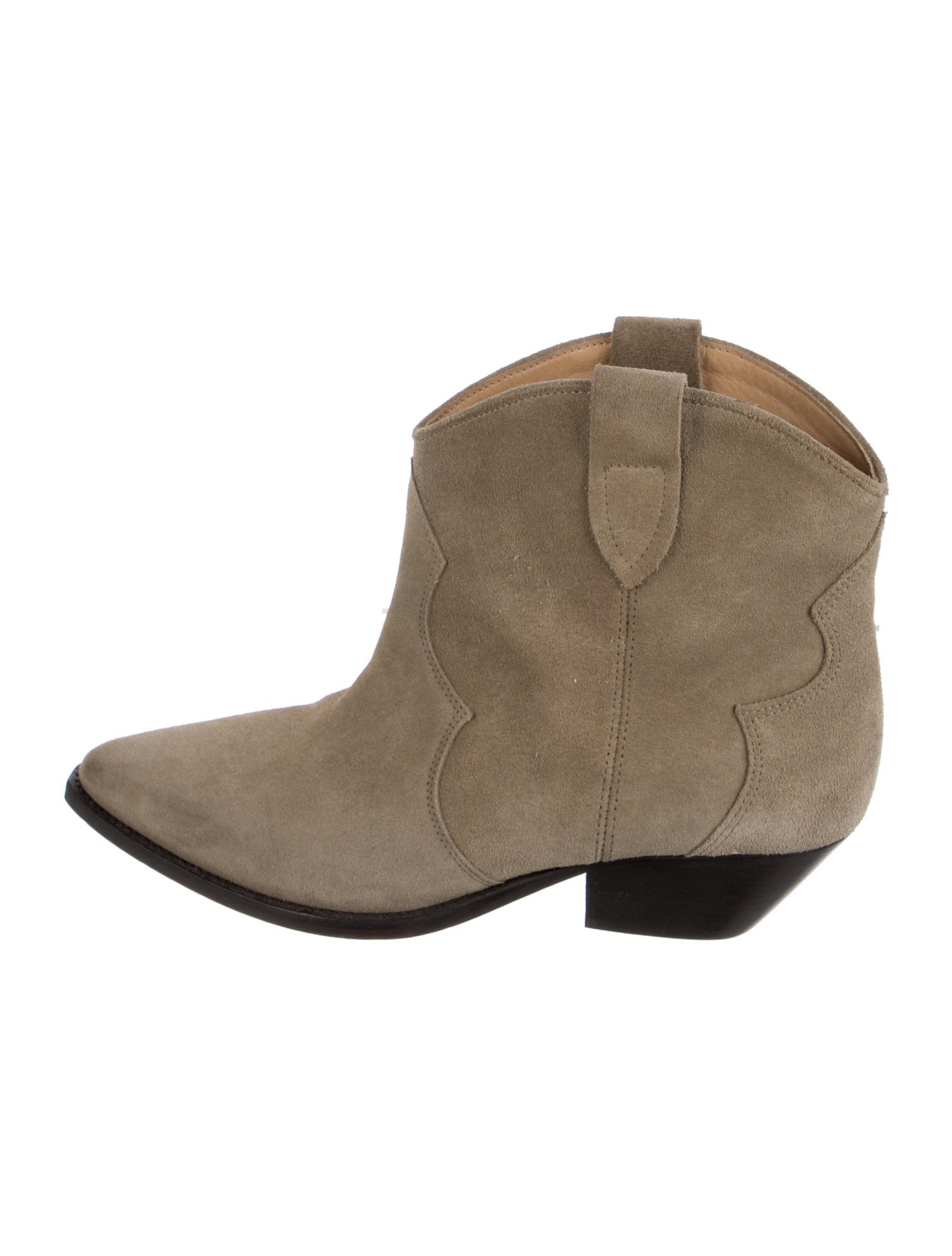 Isabel Marant Suede Western Boots