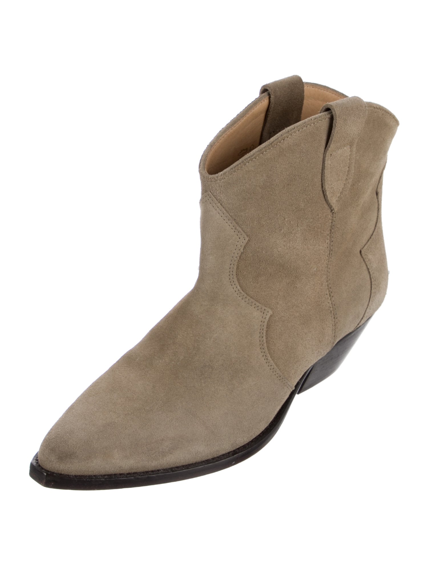 Isabel Marant Suede Western Boots