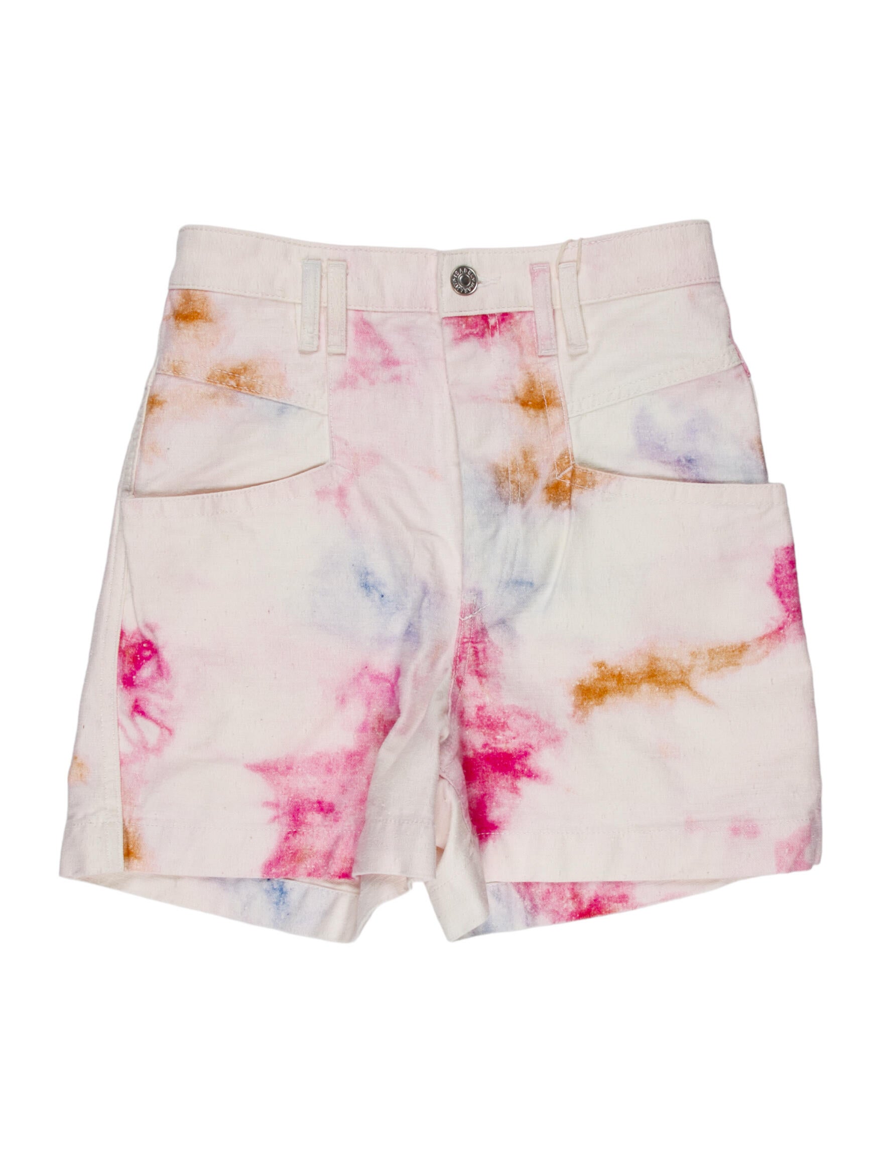 Isabel Marant Tie-Dye Print Knee-Length Shorts w/ Tags