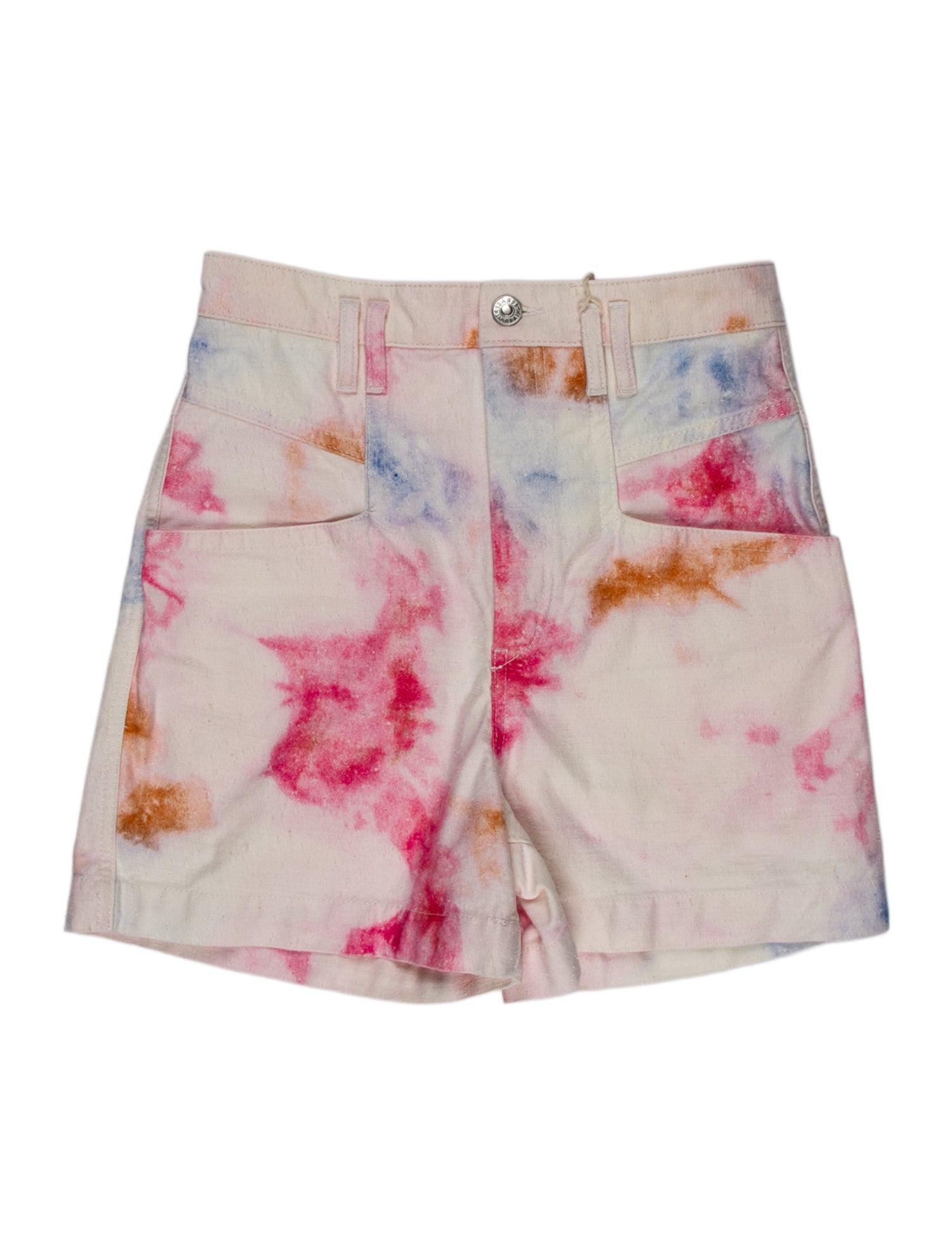 Isabel Marant Tie-Dye Print Knee-Length Shorts w/ Tags