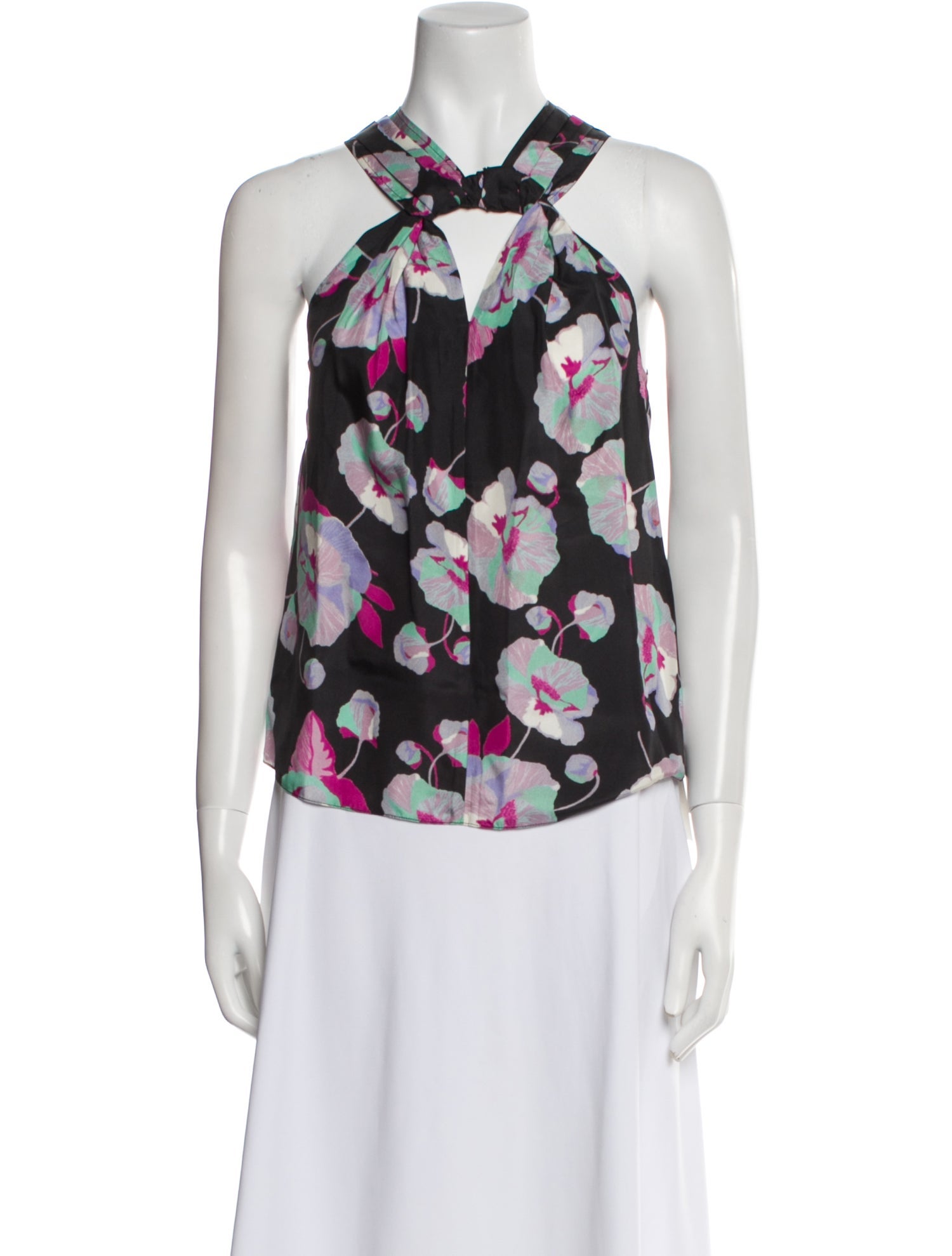 Isabel Marant Silk Floral Print Blouse w/ Tags