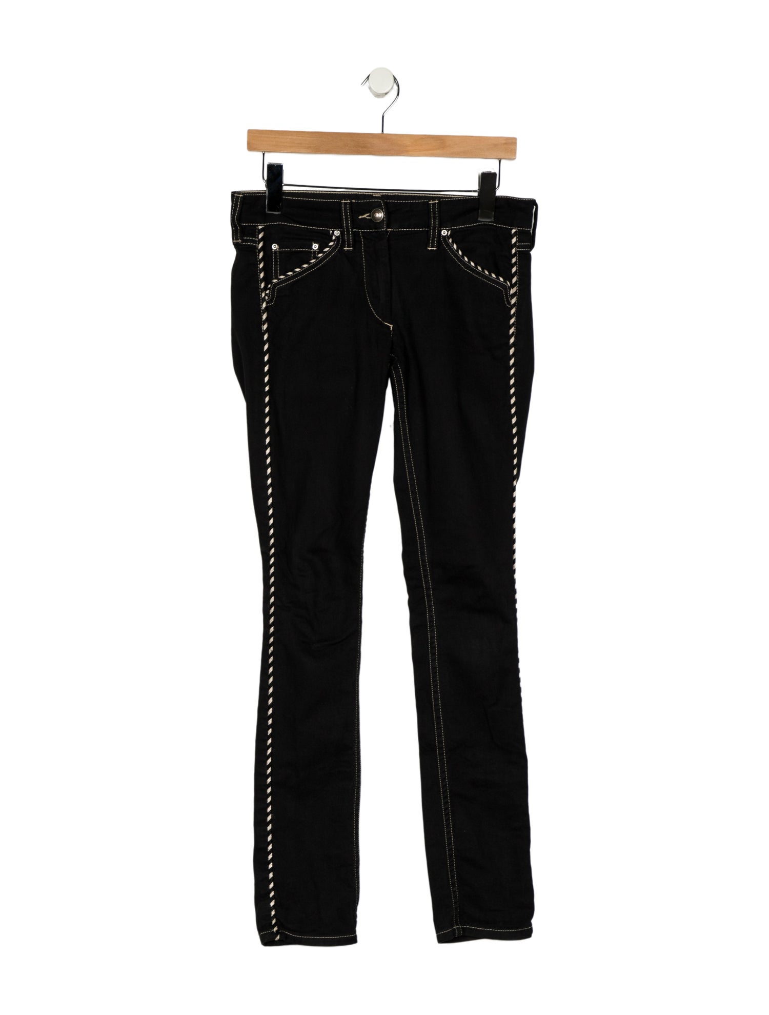 Isabel Marant Mid-Rise Straight Leg Jeans
