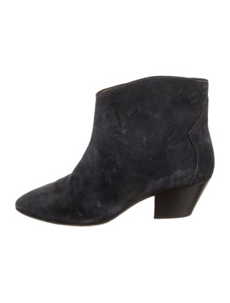 Isabel Marant Suede Western Boots