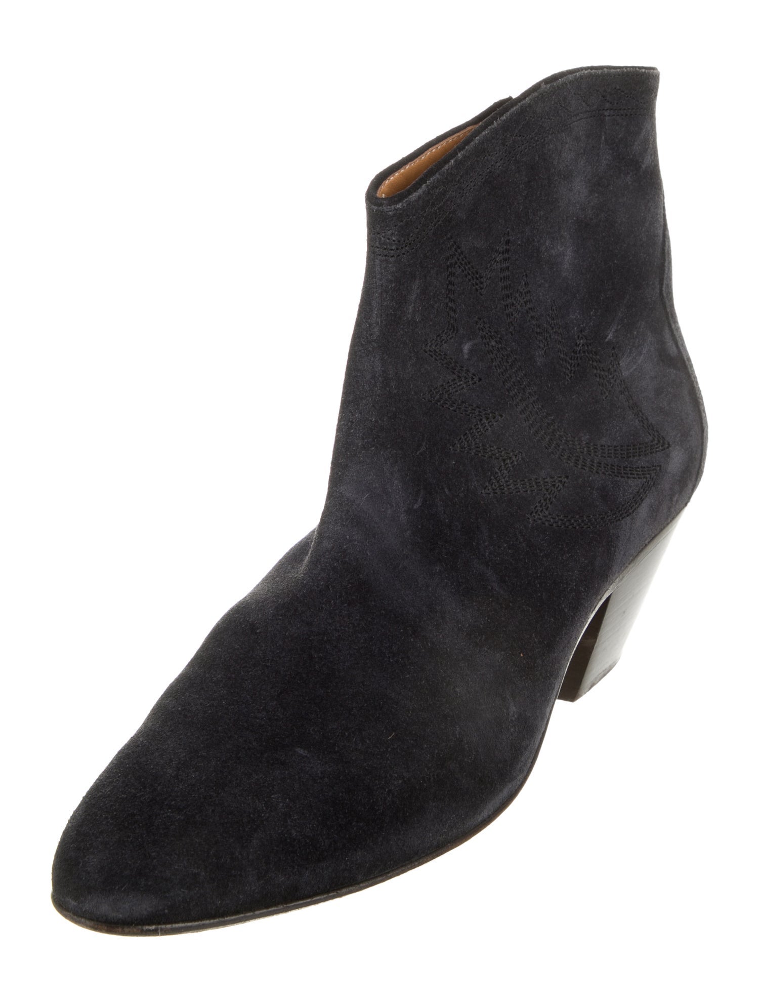 Isabel Marant Suede Western Boots