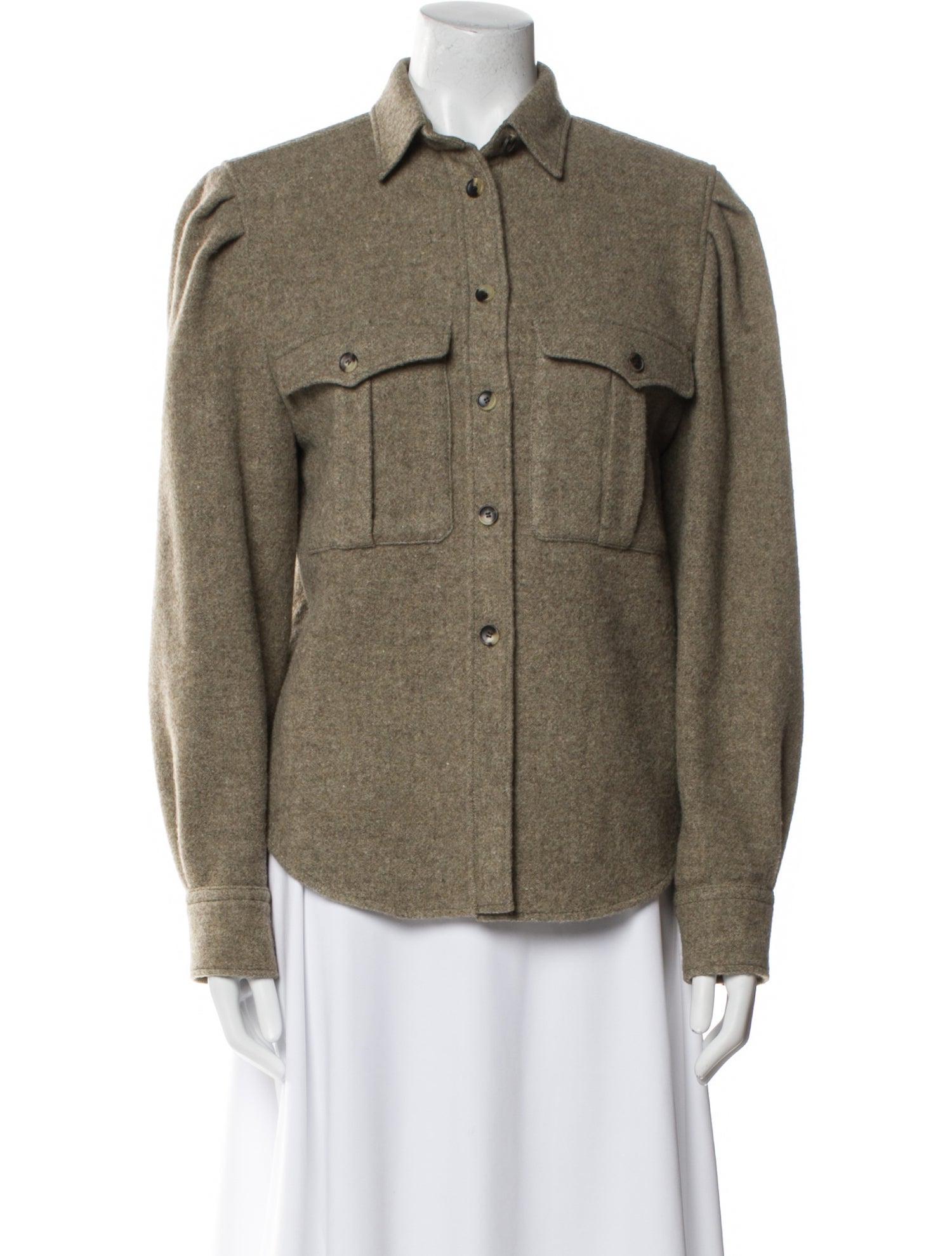 Isabel Marant Virgin Wool Utility Jacket