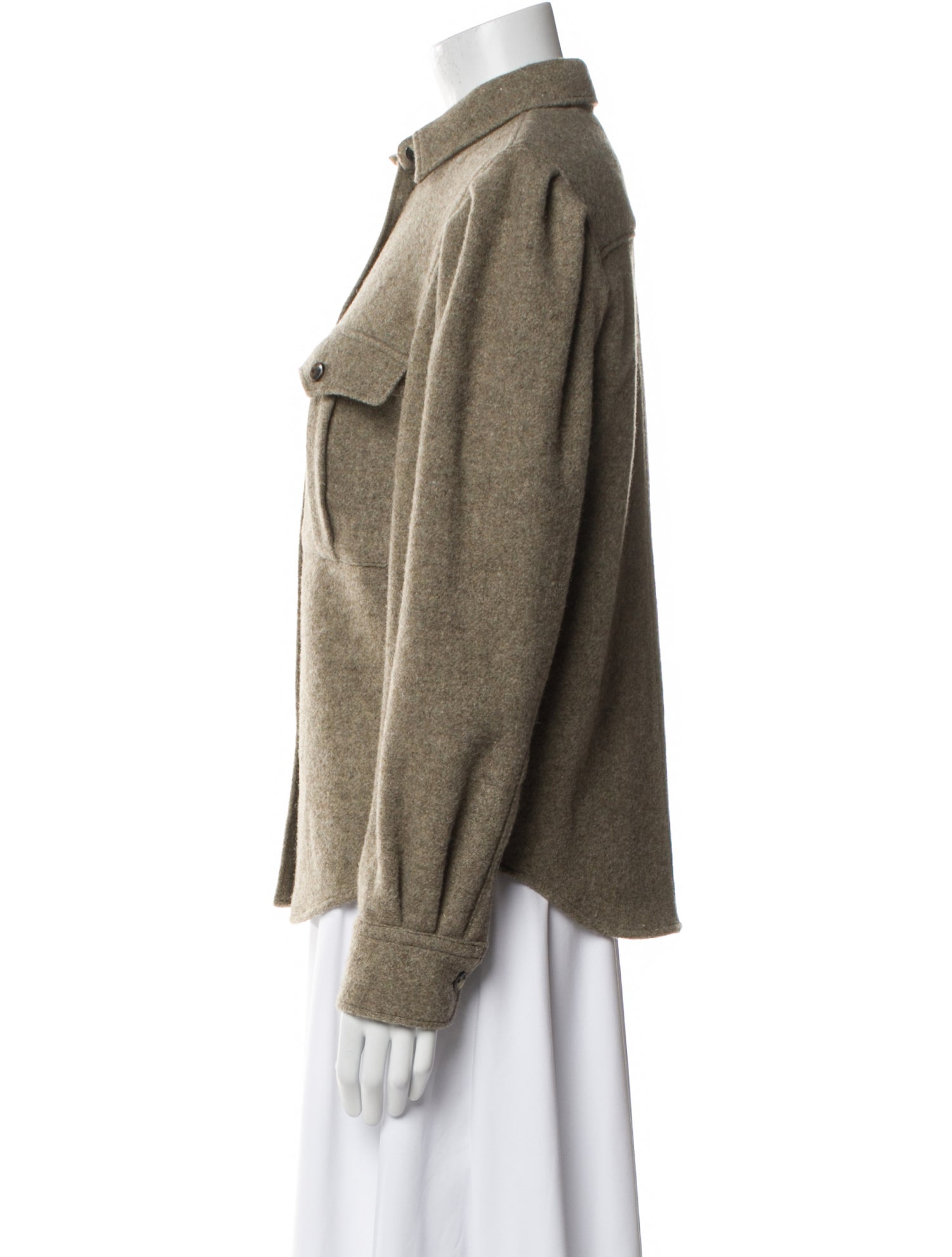 Isabel Marant Virgin Wool Utility Jacket