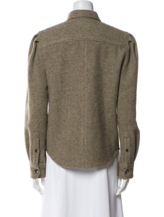 Isabel Marant Virgin Wool Utility Jacket