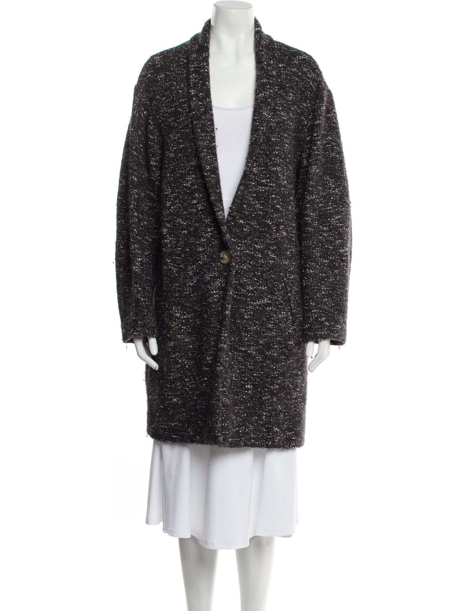 Isabel Marant Printed Fur Coat