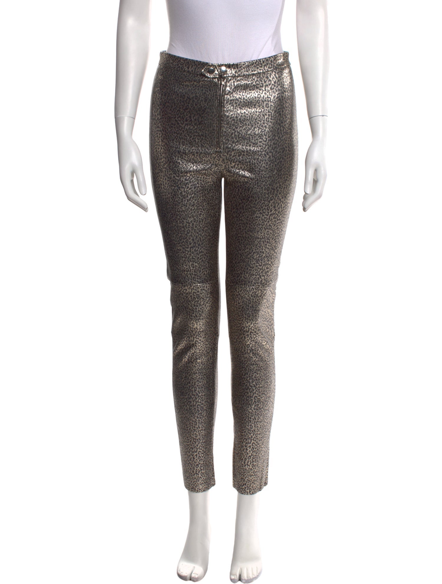 Isabel Marant Leather Skinny Leg Pants w/ Tags