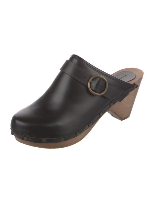 Isabel Marant Leather Studded Accents Slides