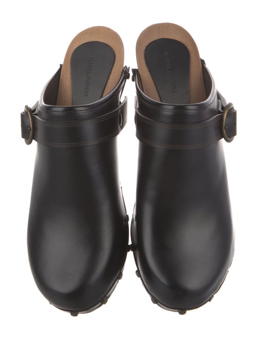 Isabel Marant Leather Studded Accents Slides