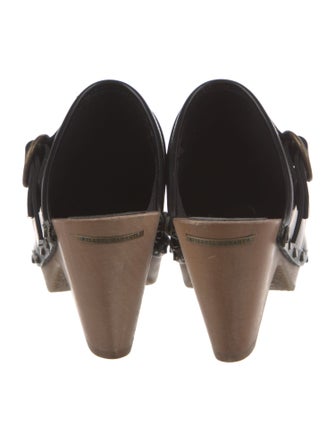 Isabel Marant Leather Studded Accents Slides
