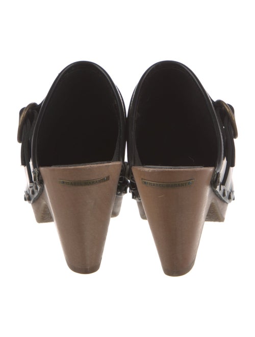 Isabel Marant Leather Studded Accents Slides