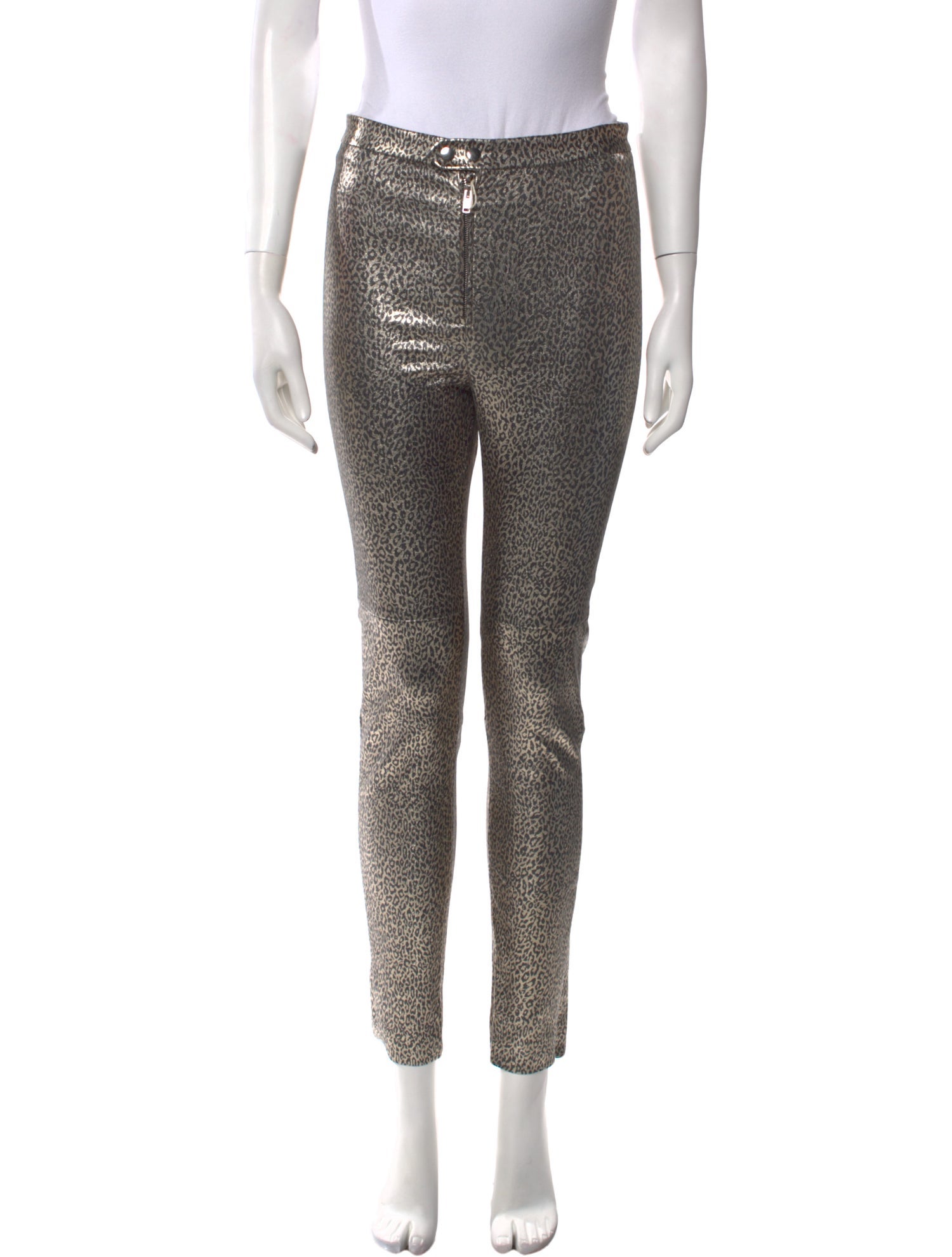 Isabel Marant Lambskin Skinny Leg Pants w/ Tags