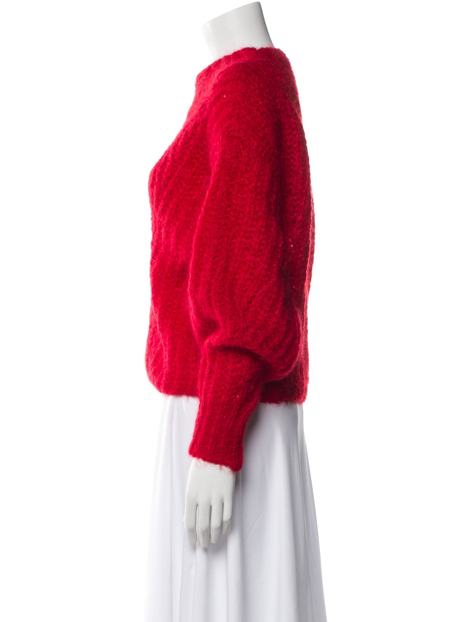 Isabel Marant Kid Mohair Crew Neck Sweater