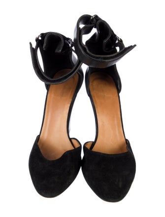 Isabel Marant Suede D'Orsay Pumps