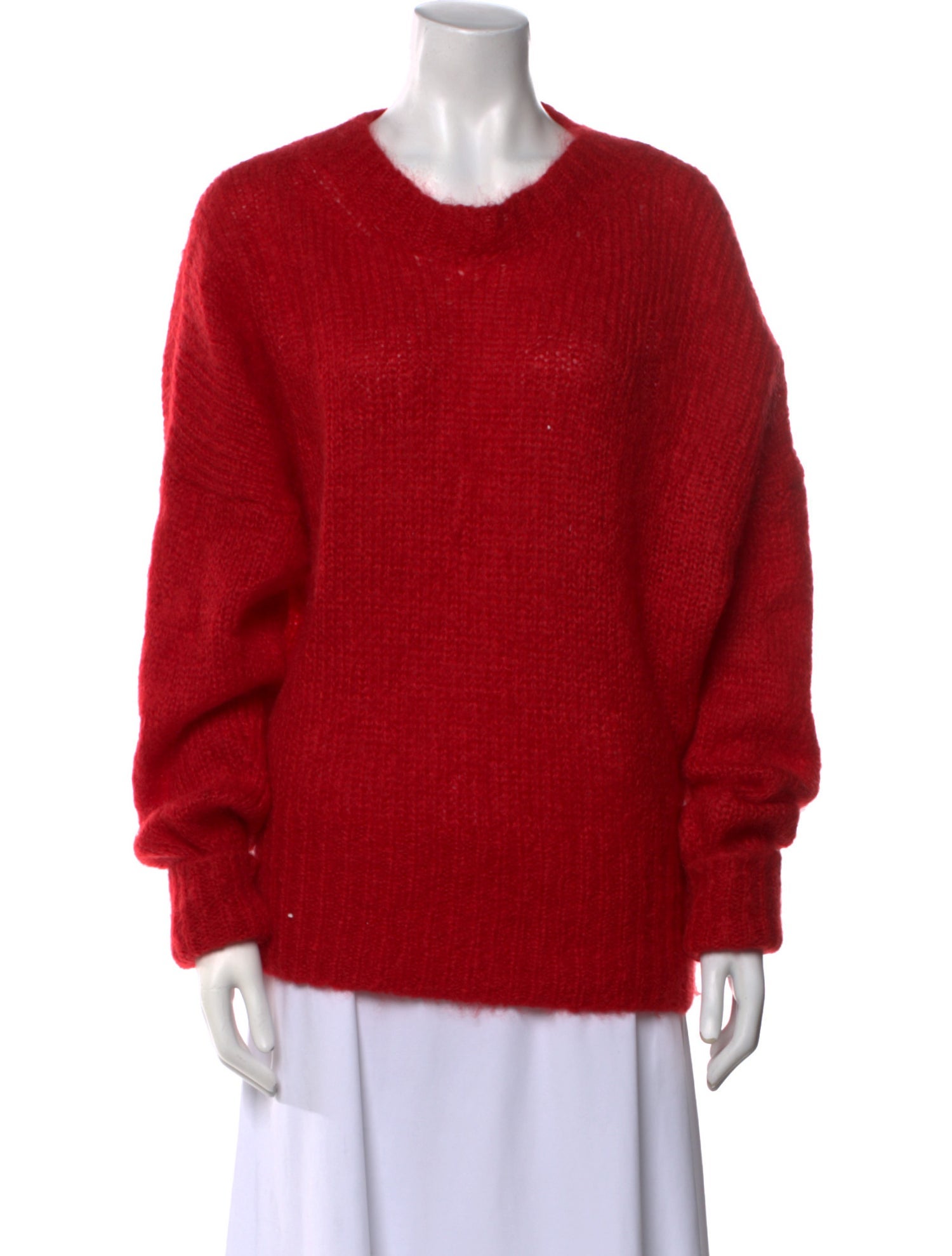 Isabel Marant Kid Mohair Crew Neck Sweater