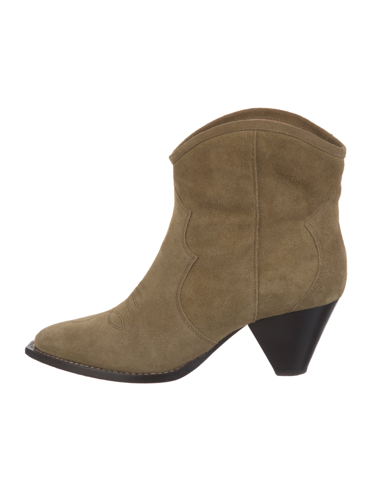 Isabel Marant Suede Western Boots