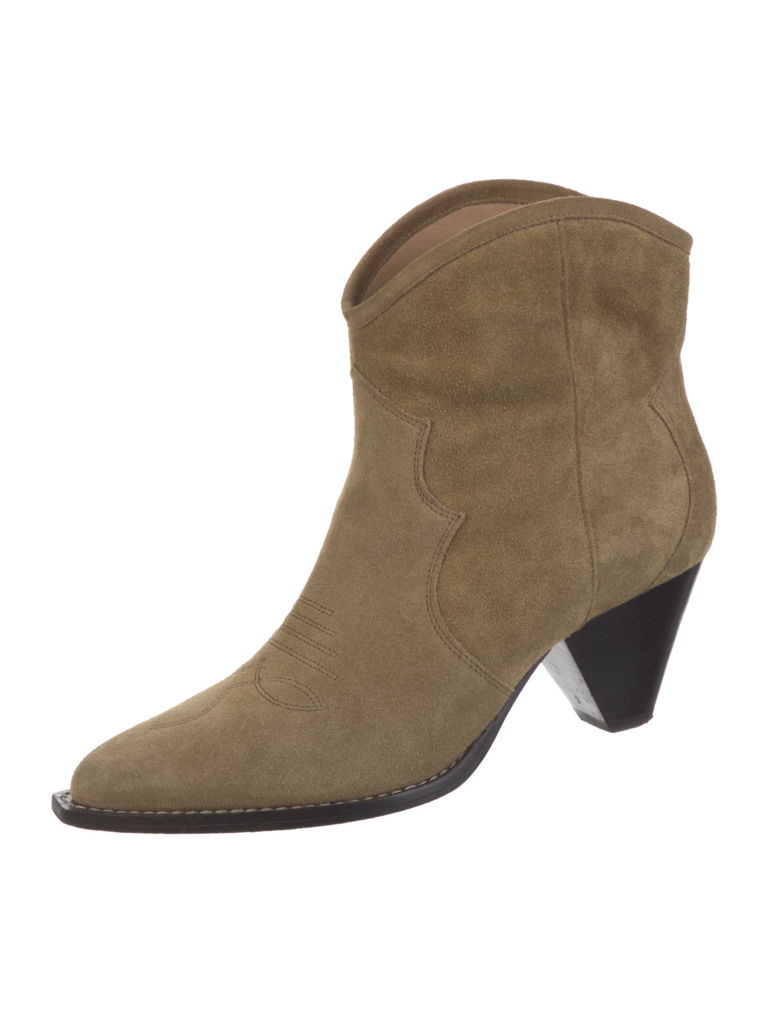 Isabel Marant Suede Western Boots